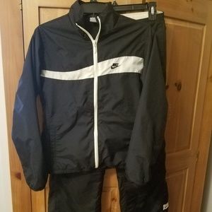 Nike lined jogging suit